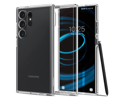 Etui do telefonów SPIGEN Ultra Hybrid do Samsung Galaxy S24 Ultra Crystal Clear ACS07292